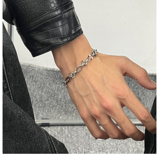 Titanium steel non-fading bracelet