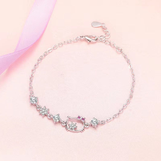 Sweet and cute cat bracelet