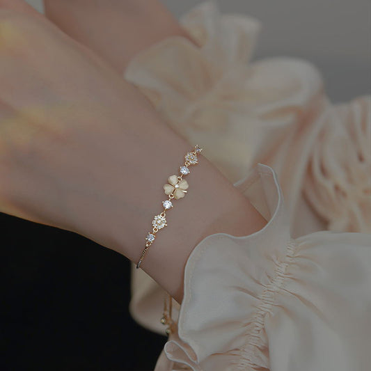 Four Leaf Clover Bracelet