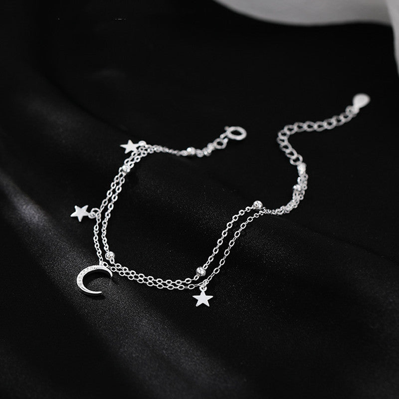 Double Star and Moon Bracelet