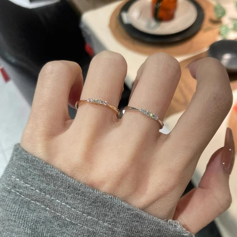 Diamond Hoop Ring