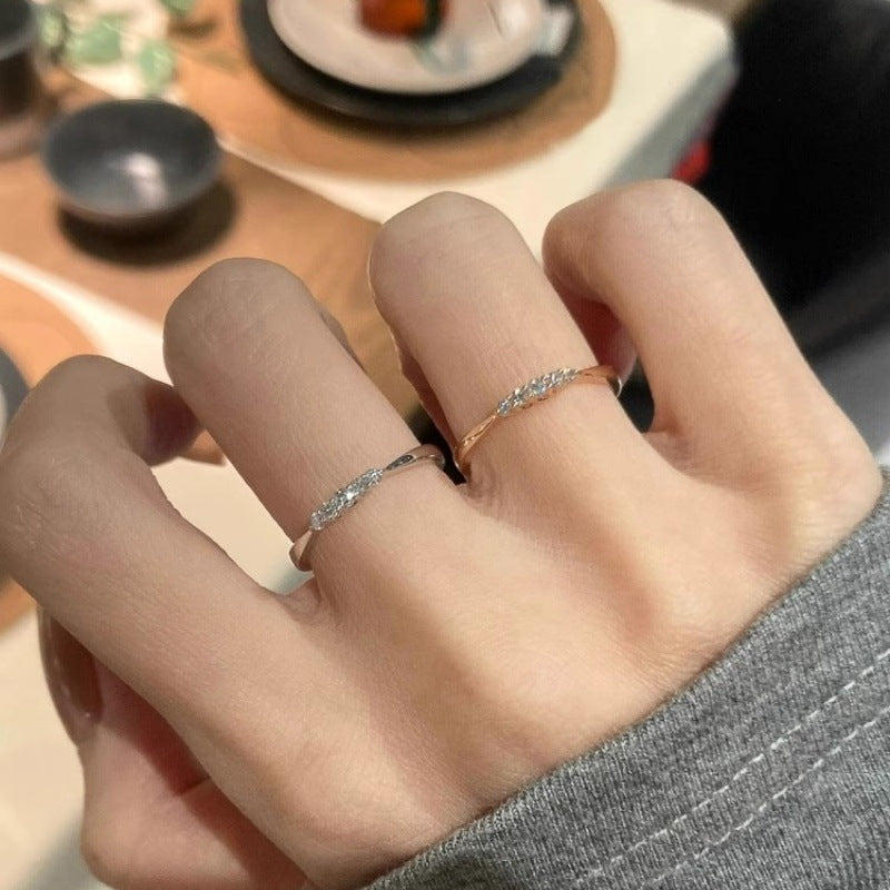 Diamond Hoop Ring