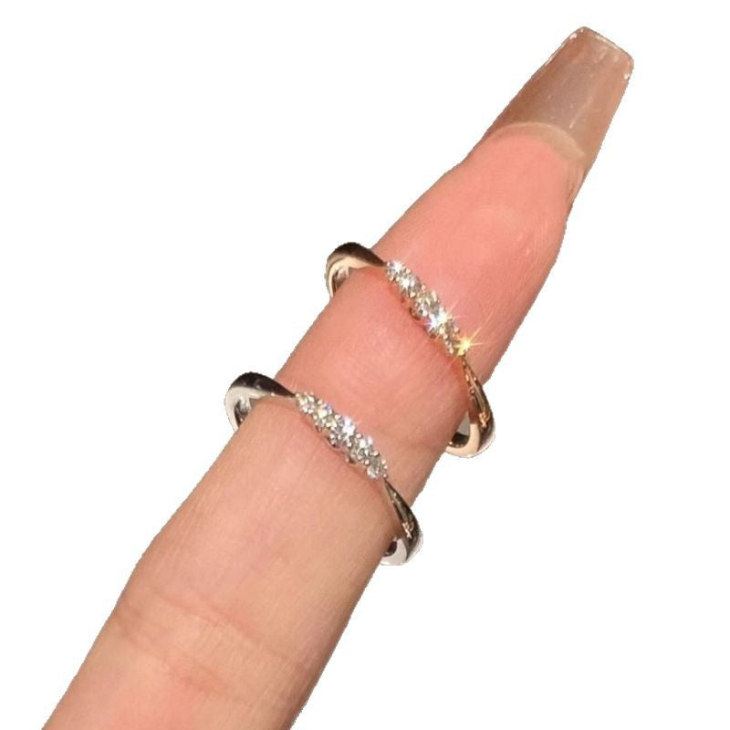 Diamond Hoop Ring