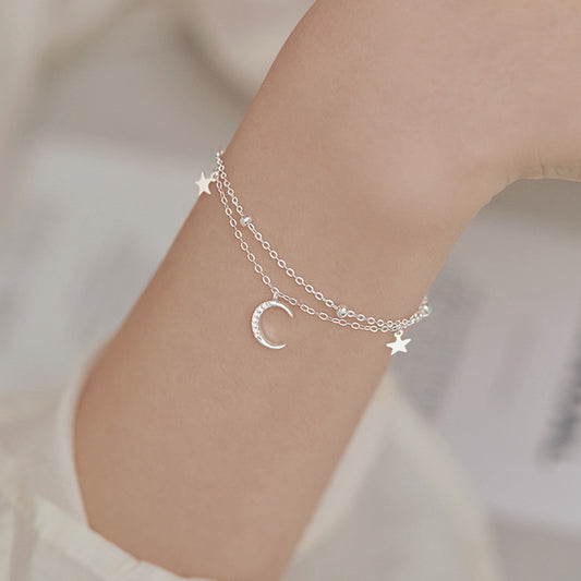 Double Star and Moon Bracelet