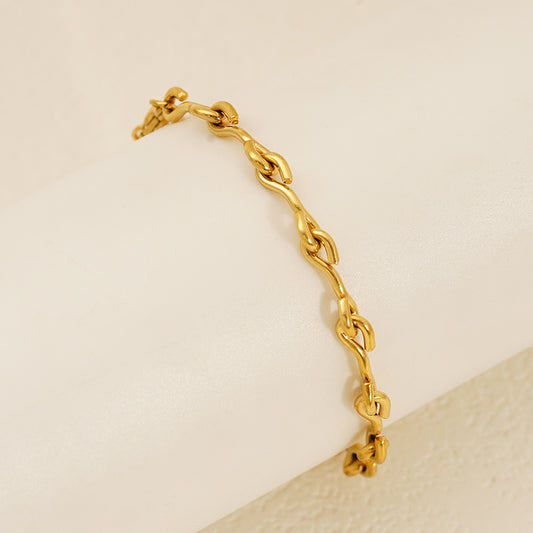 Hook stainless steel bracelet
