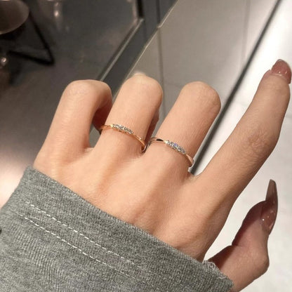 Diamond Hoop Ring