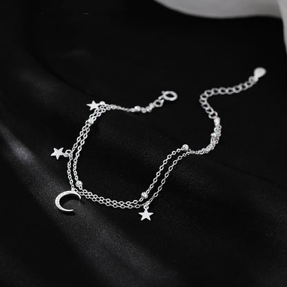 Double Star and Moon Bracelet