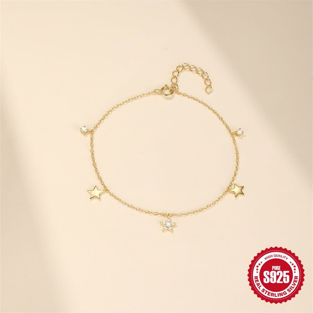 Star multi-pendant bracelet
