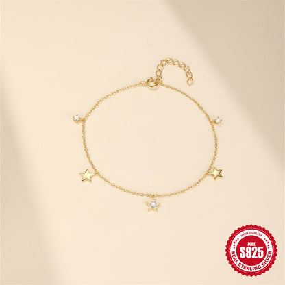 Star multi-pendant bracelet