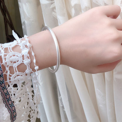 999 pure silver plated ancient silver bracelet